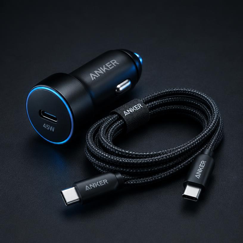 Carregador Veicular USB-C 60W